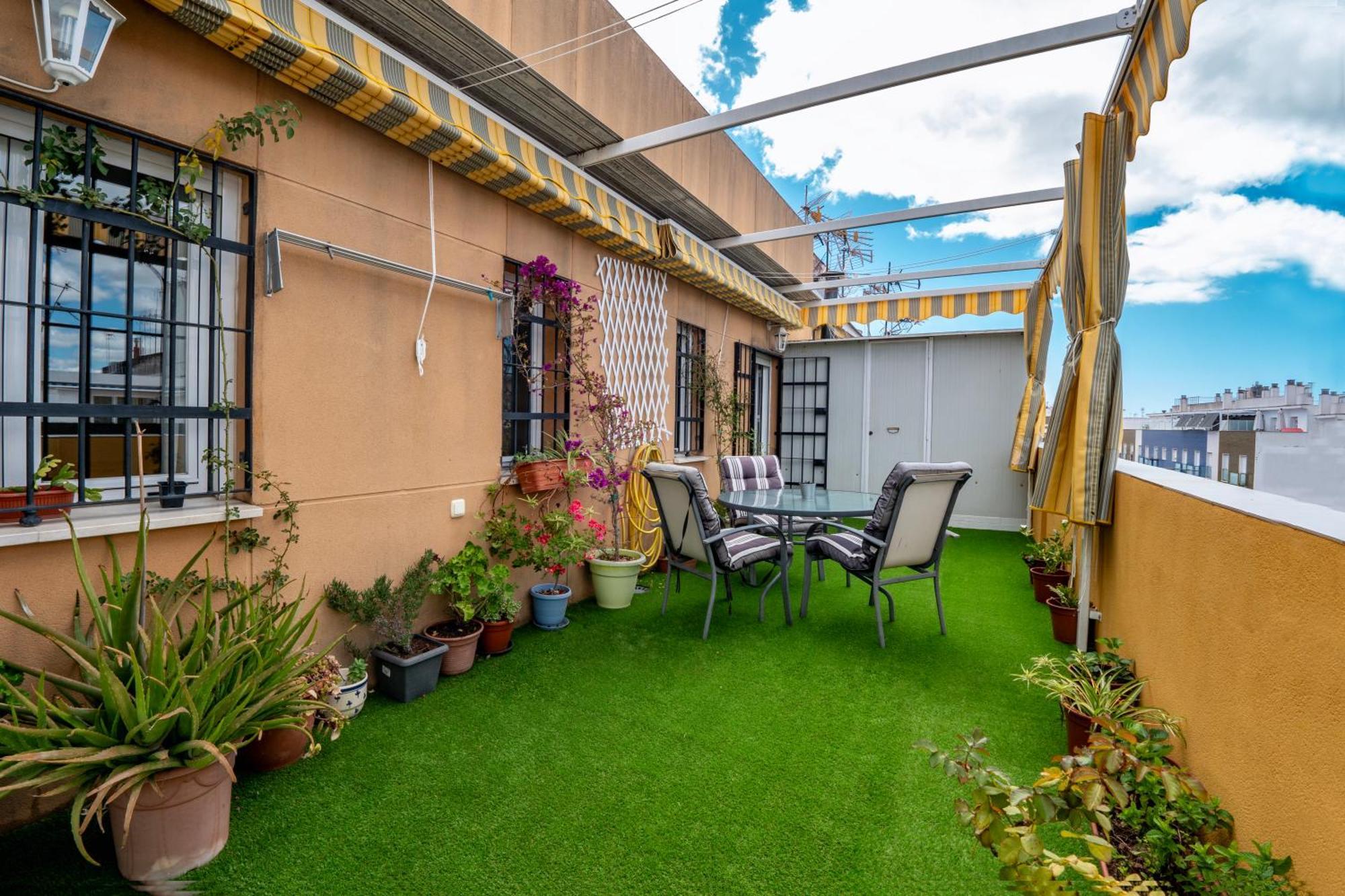 Apartamento Atico Con Terraza Junto A La Catedral Huelva Exterior foto